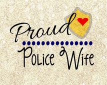 Free Free Proud Police Wife Svg 798 SVG PNG EPS DXF File