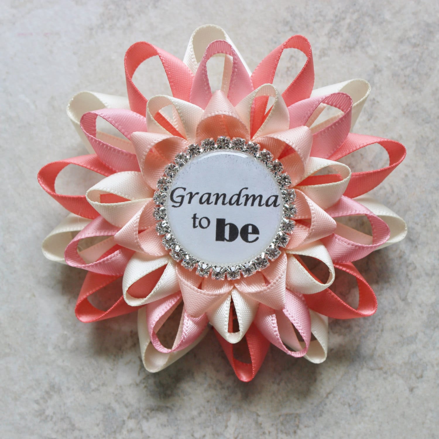 Grandma To Be Pin Personalized Baby Shower Corsage New Baby Shower Ideas