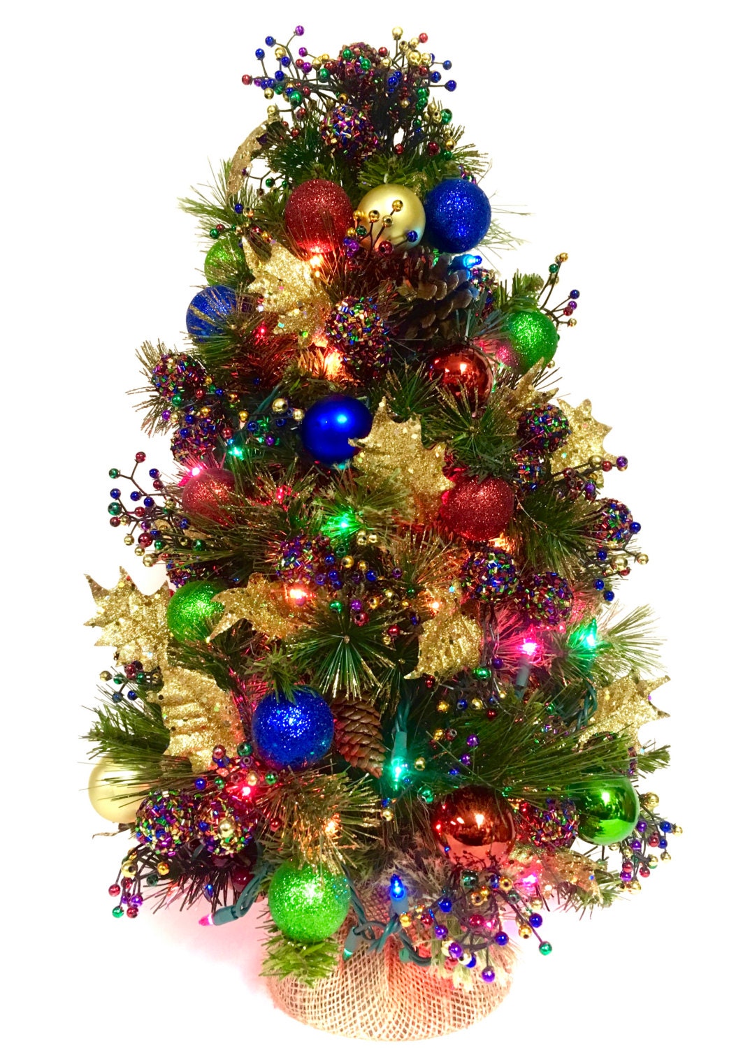 tabletop tree bright christmas tree jeweltone prelit colored tabletop tree bright christmas tree jeweltone prelit colored