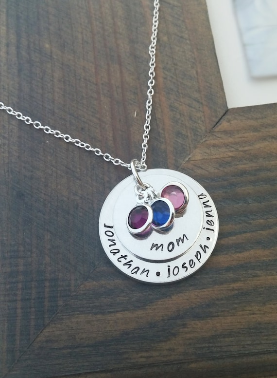 custome layered mom necklace