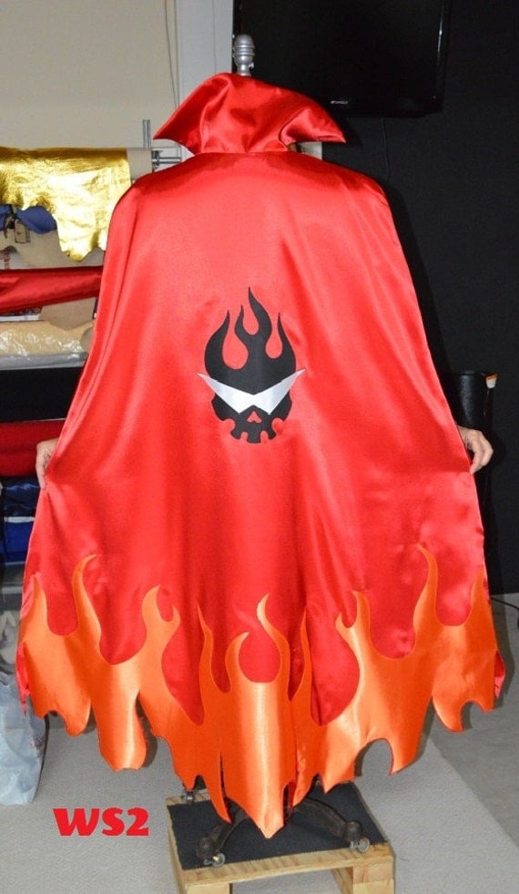 Tengen Toppa Gurren Lagann Kamina Cape by WilliamsStudio2 on Etsy