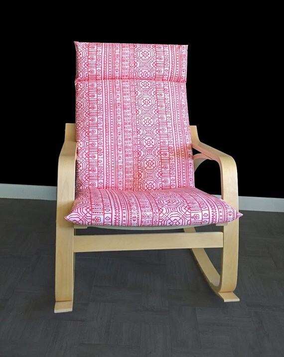 Customized IKEA POÄNG Cushion Slipcover Devada Coral