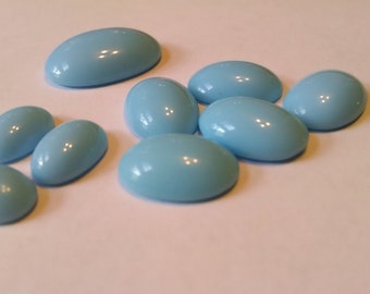 light blue stone opaque