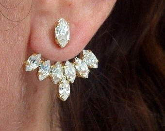 view ear jackets climbers by eldortinajewelry on etsy view ear jackets climbers by eldortinajewelry on etsy