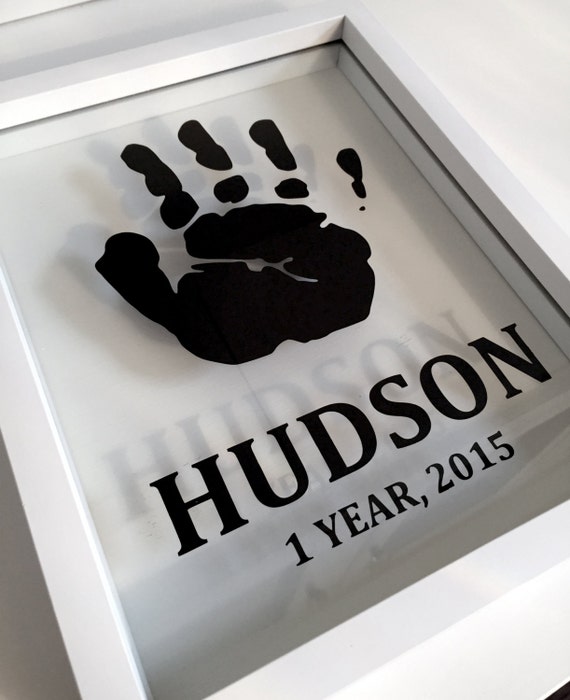 Custom Baby Frame Handprint or Footprint Frame
