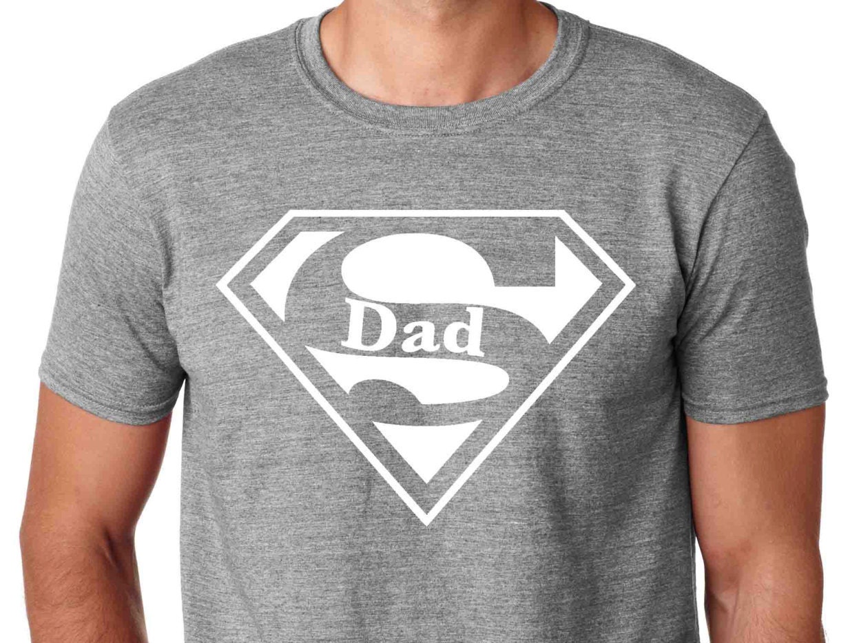 Super Dad TShirt T-Shirt for Men Birthdays New Dads Gifts