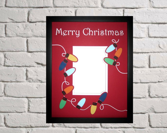 Custom Personalized Christmas Frame