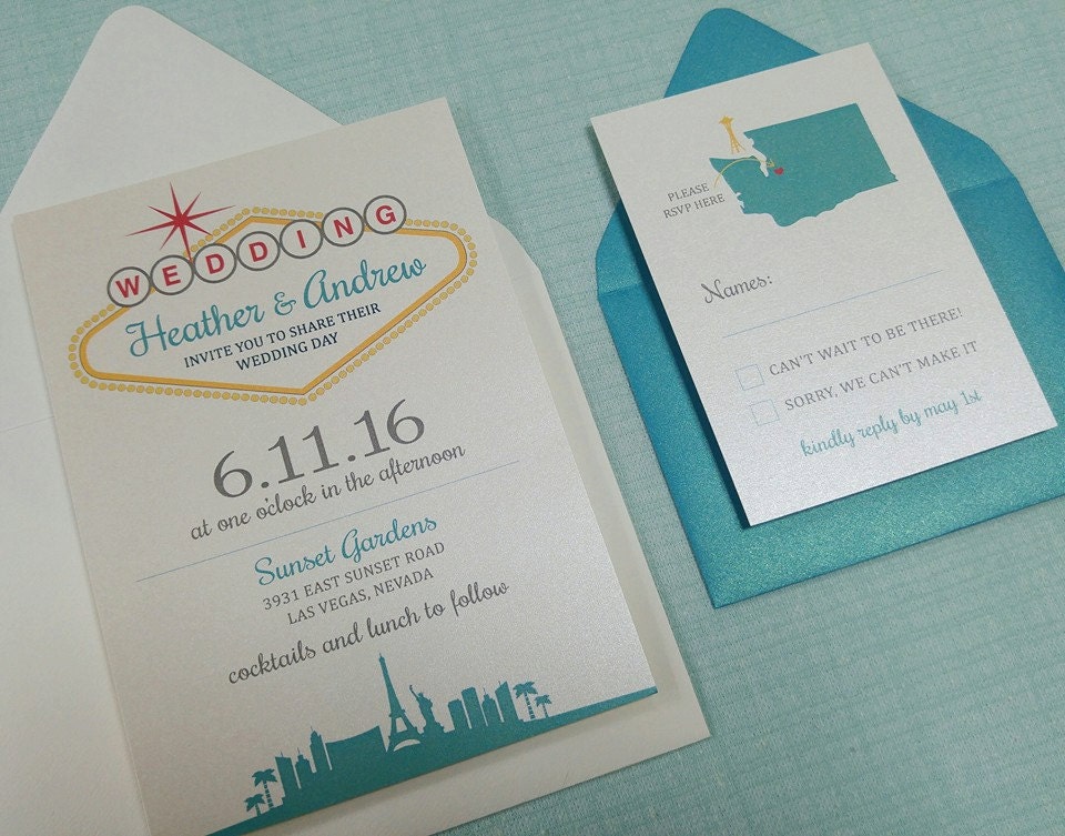 Wedding Invitations Las Vegas