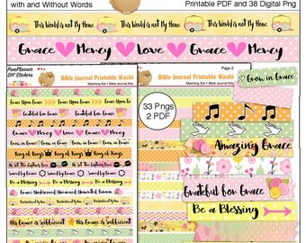 Doodle Frames and borders for Bible Journaling & Planners.