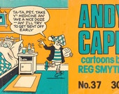 5 Andy Capp Comic Cartoon Books - Vintage 1970s books
