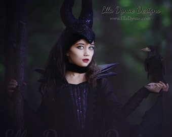 HALLOWEEN DELIVERY W/RUSH_PURCHASE Maleficent Gown