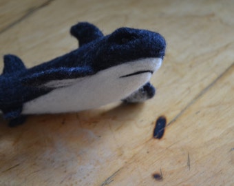 Needle felted animal - Shark - Home decor - Felted toy