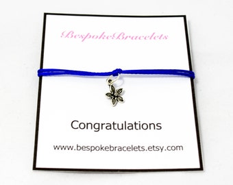 Congratulations gift | Graduation gift | Charm bracelet | Engagement gift | Stackable bracelet |Congratulations bracelet | Bracelet gift