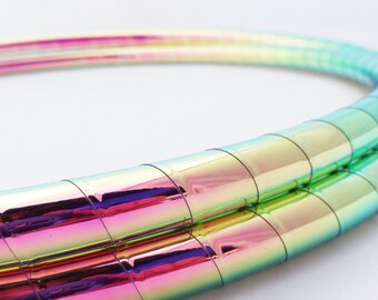 Polypro Hoop or HDPE // Watermelon Tourmaline Performance Polypro or HDPE Hula Hoop Hula Hoop or Minis 3/4 or 5/8