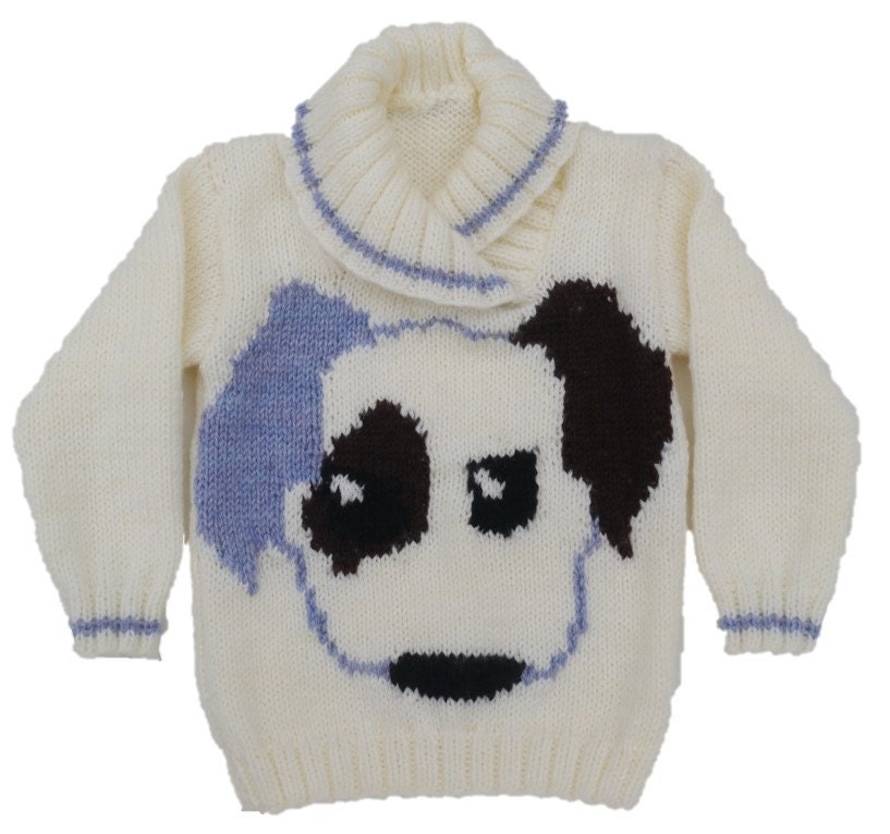 Childrens Knitting Pattern, Sweater Knitting Pattern for Boy and Girl, Puppy ...