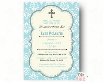 Greek Baptism Invitation Printable Greek Christening