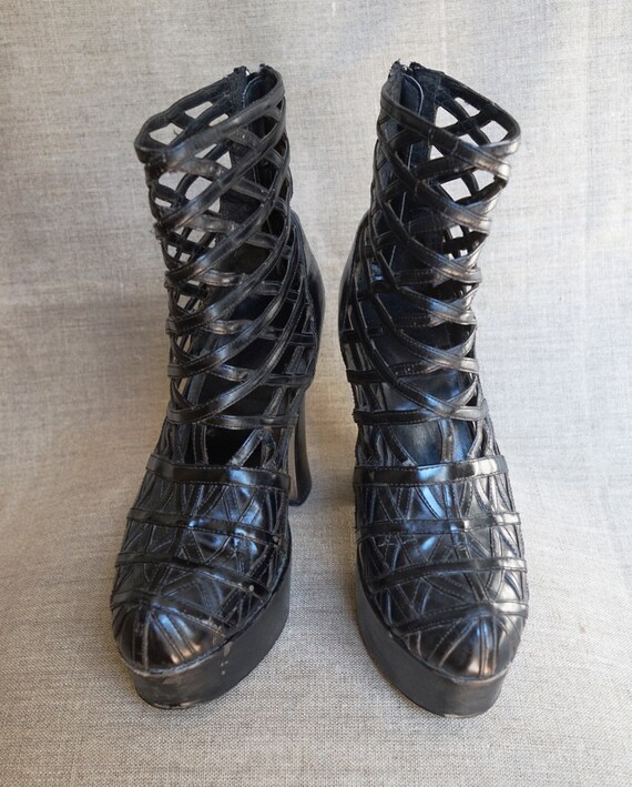 platform shoes 1980s