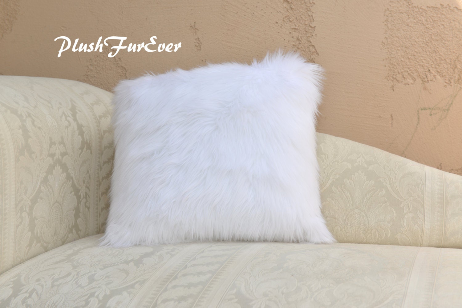 New Cushion True White Shaggy Pillow Faux Fur Home Decor | new cushion true white shaggy pillow faux fur home decor New Cushion True White Shaggy Pillow Faux Fur Home Decor | new cushion true white shaggy pillow faux fur home decor