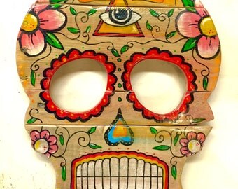 Sugar Skull Dia De Los Muertos Day Of The Dead Calavera
