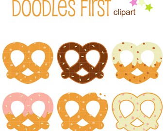 Clip Art Pretzel Clip Art pretzel clipart etsy yummy pretzels digital clip art for scrapbooking card making cupcake toppers paper crafts