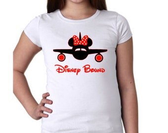 Disney Shirt // Disney Bound Shirt // Minnie Shirt // Disney shirts for kids