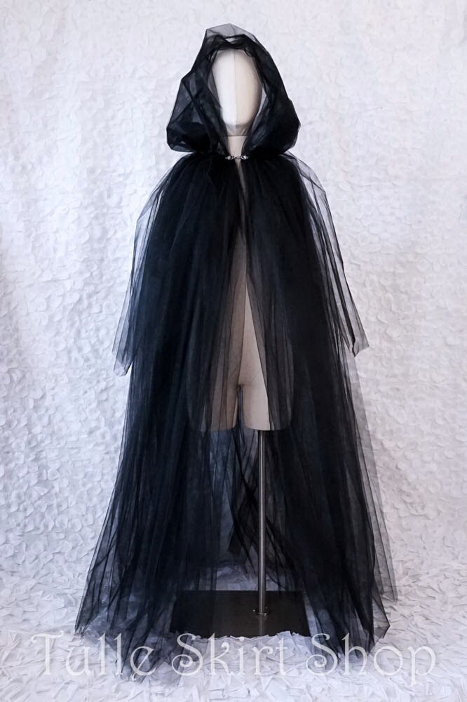 tulle cape