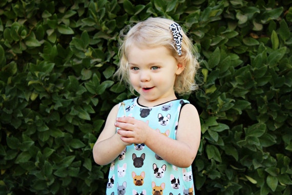 Black and White Simple Baby Hair Clip : Aztec Headband Fabric Bow on Nylon Elastic Infant and Toddlers Girl