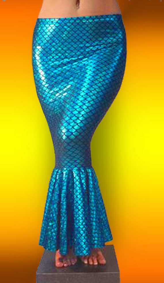 Long Mermaid Skirt for Adults