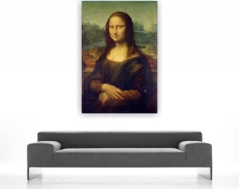 Leonardo da Vinci Mona Lisa (La Joconde) poster print on paper or canvas up to A0 size