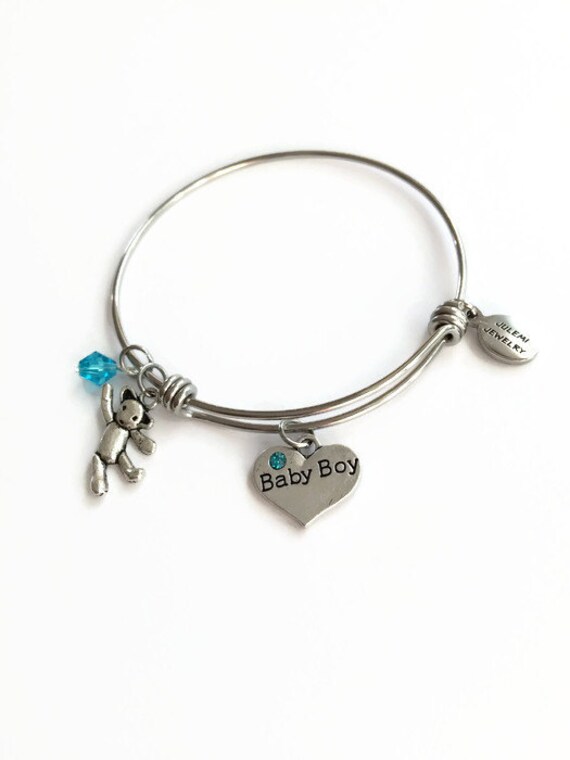 Baby Boy Expandable Bangle It's a Boy Bangle Bracelet New