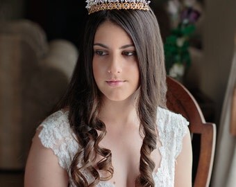 EMILY-JANE - Crown - Bridal Tiara, Bridal Crown, Bridal headpiece, Wedding Accessories, Wedding headpiece,
