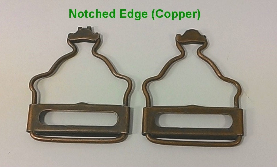 Pair of bib dungaree overalls fasteners metal clip strap brace buckles