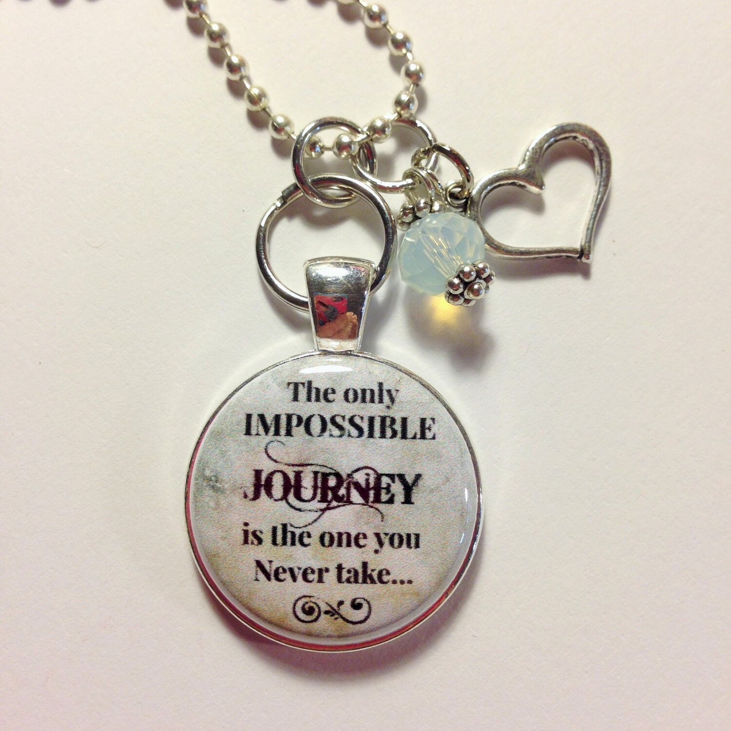 CAR CHARM REARVIEW Mirror CharmKeychain by AnnmarieJewelryTree