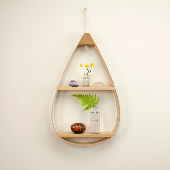 Mid Century Teardrop Shelf Mid Century modern Mid century