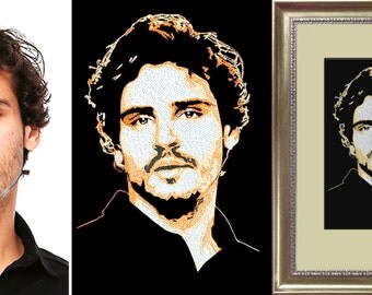 Custom portrait, portrait custom, birthday gift, personalized gift, anniversary gift, gift for her, gift for him, personalized portrait gift