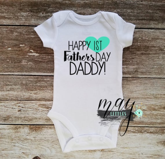 Download Happy 1st Fathers Day Fathers Day Baby Fathers Day Onesie