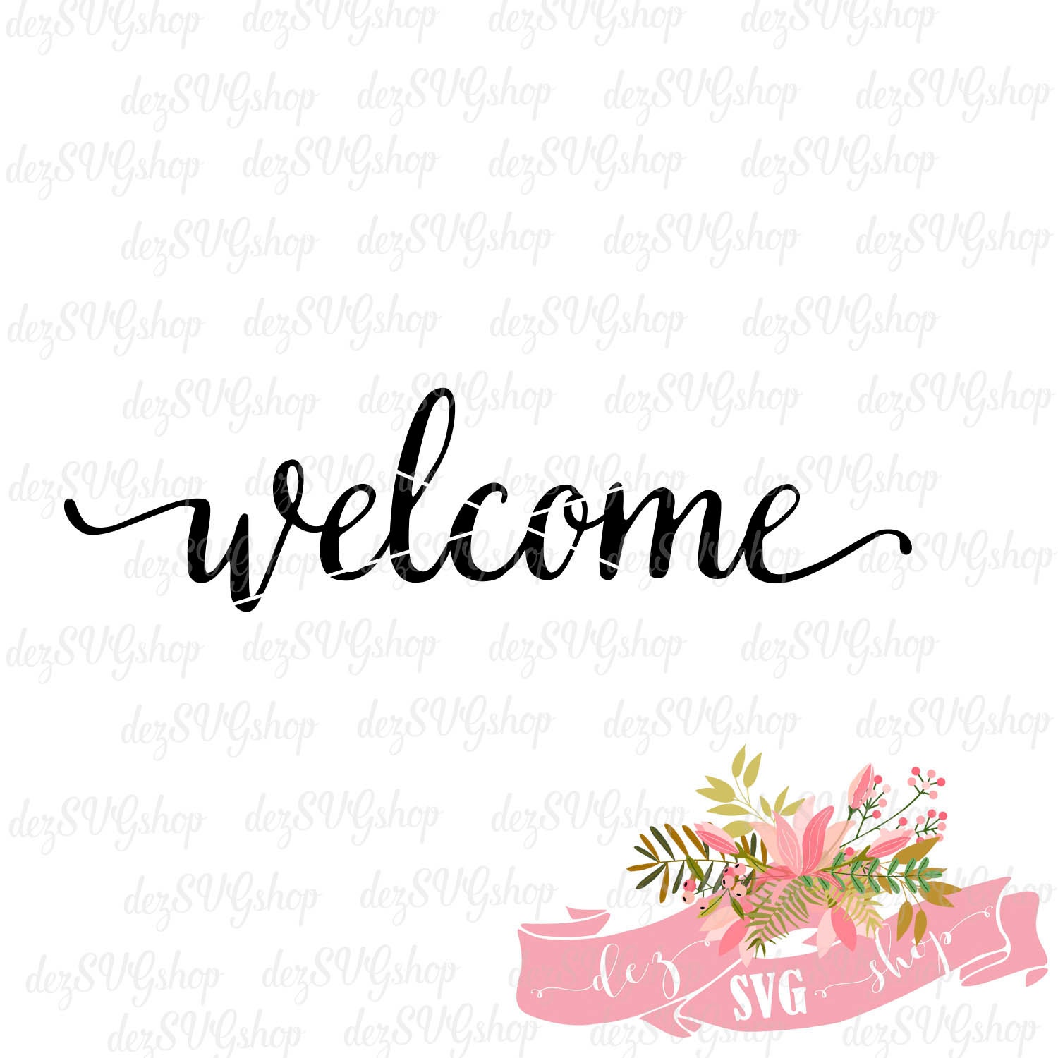 Download Welcome SVG | Cut File | Welcome stencil | svg files for ...