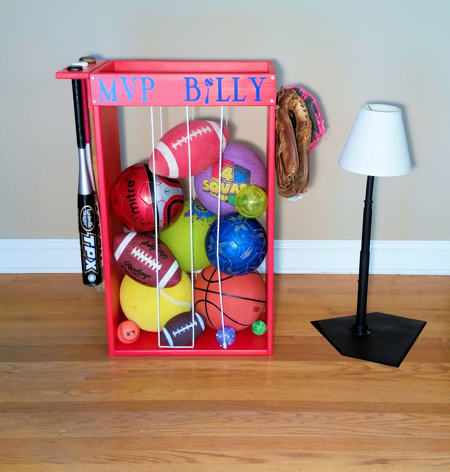Personalized Sports Ball Storage Unique Storage Baseball
