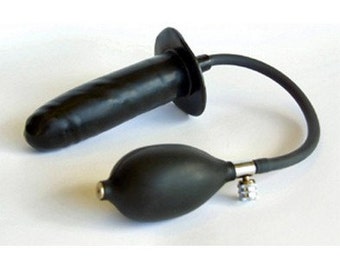 Butt Plug 5" Sculpted - Inflatable - Bondage BDSM Adult Mature 408