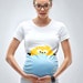 fish bowl maternity shirt
