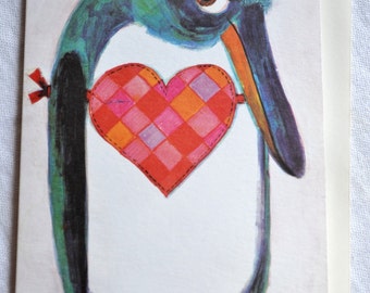 Vintage Greeting Card - Gordon Fraser Sorry Penguin Unused