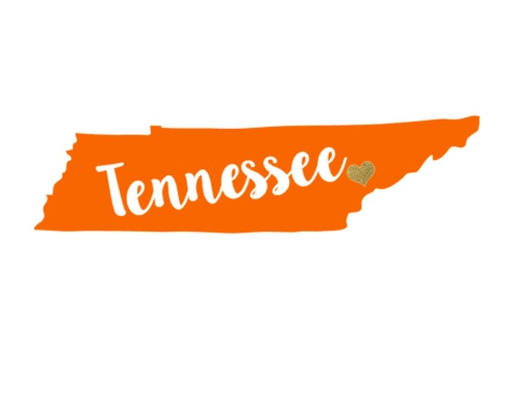 Items similar to Tennessee Decal, Tennessee Car Decal, Tennessee ...