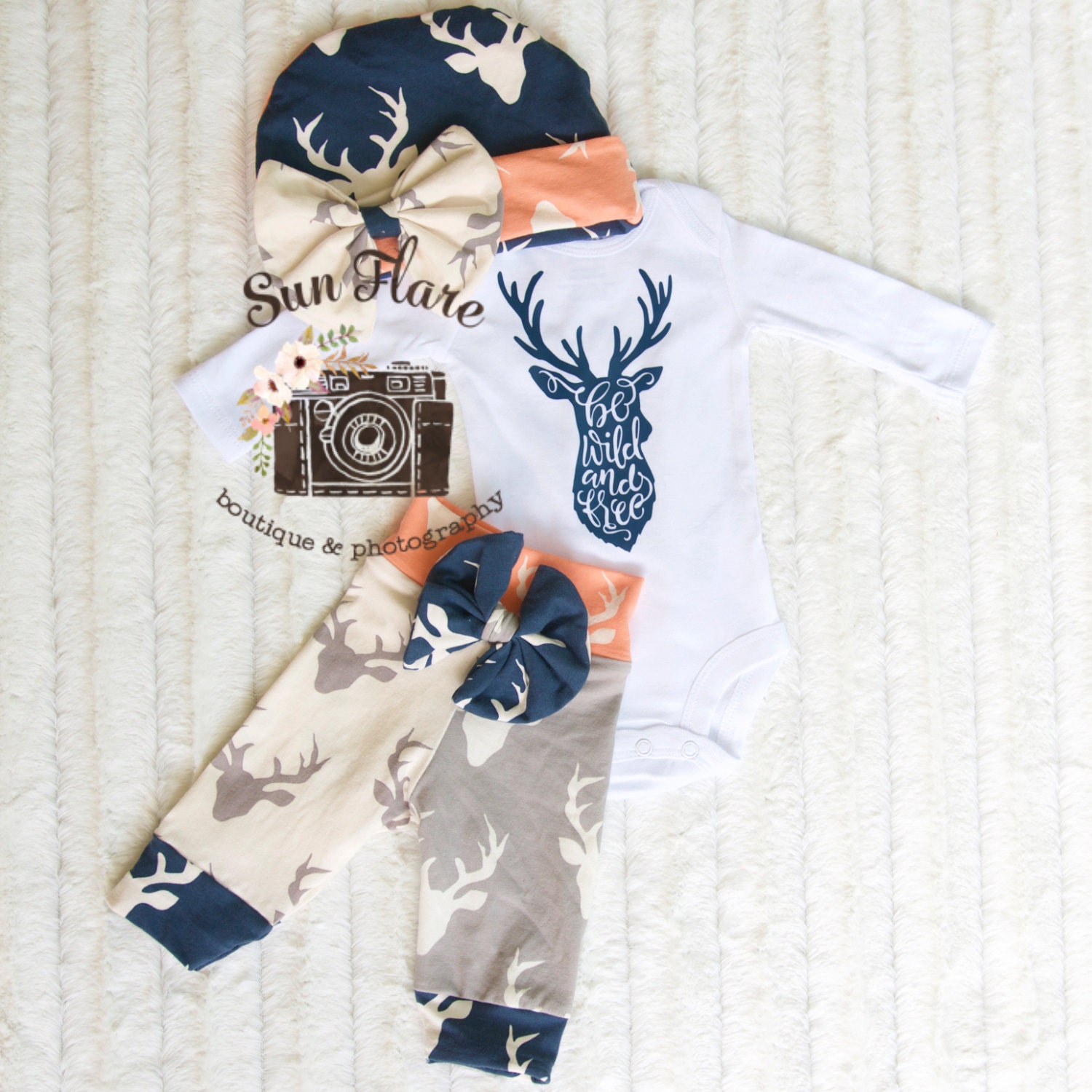 Baby girl coming home outfittake home outfitcamo baby