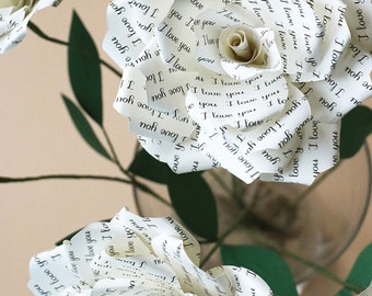 Paper Rose 'I Love You'