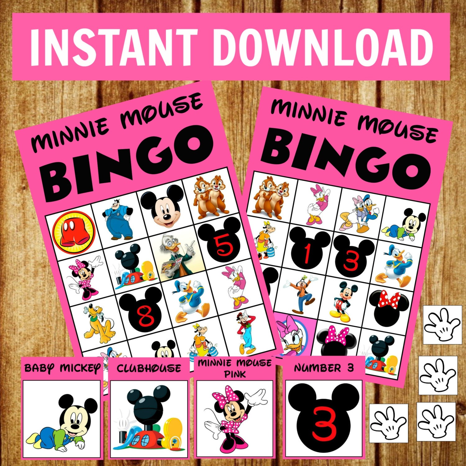 14-bingo-cards-minnie-mouse-bingo-game-set-birthday-party