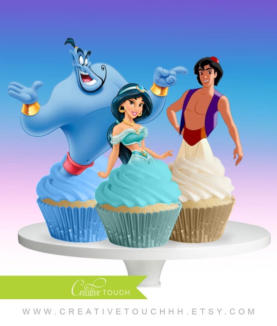Download Jasmine Cupcake Toppers Princess Jasmine Aladdin Disney