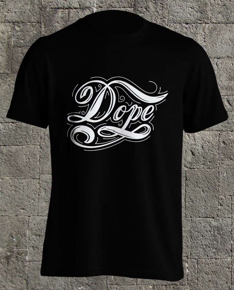 dope black t shirts