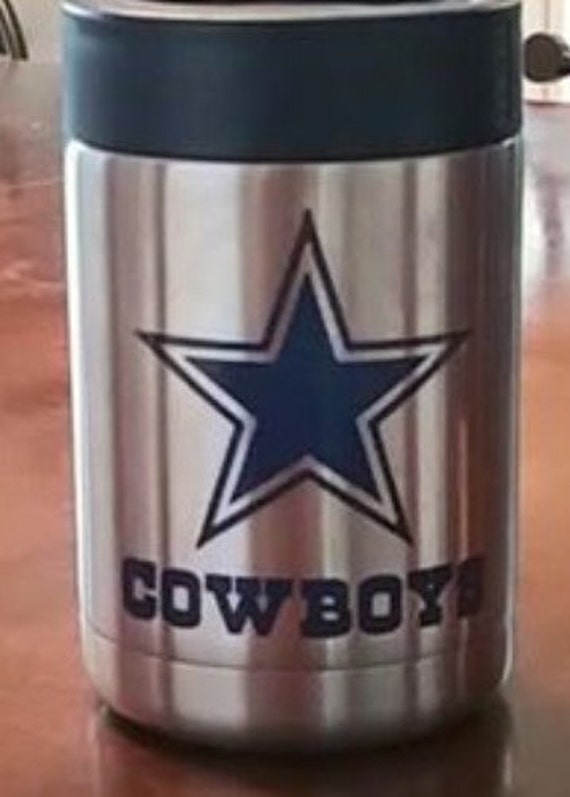 Dallas Cowboys Yeti Monogram by CraftVinylCouture on Etsy