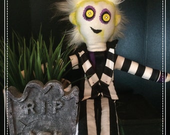 vintage beetlejuice doll