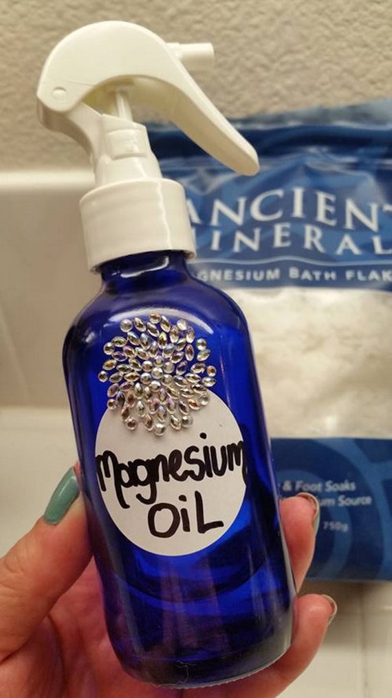 Magnesium Oil Spray Natural Deodorant muscle relaxer helps
